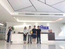 熱烈祝賀倪總、秦總、周總簽約創綠家寧波市區級代理！